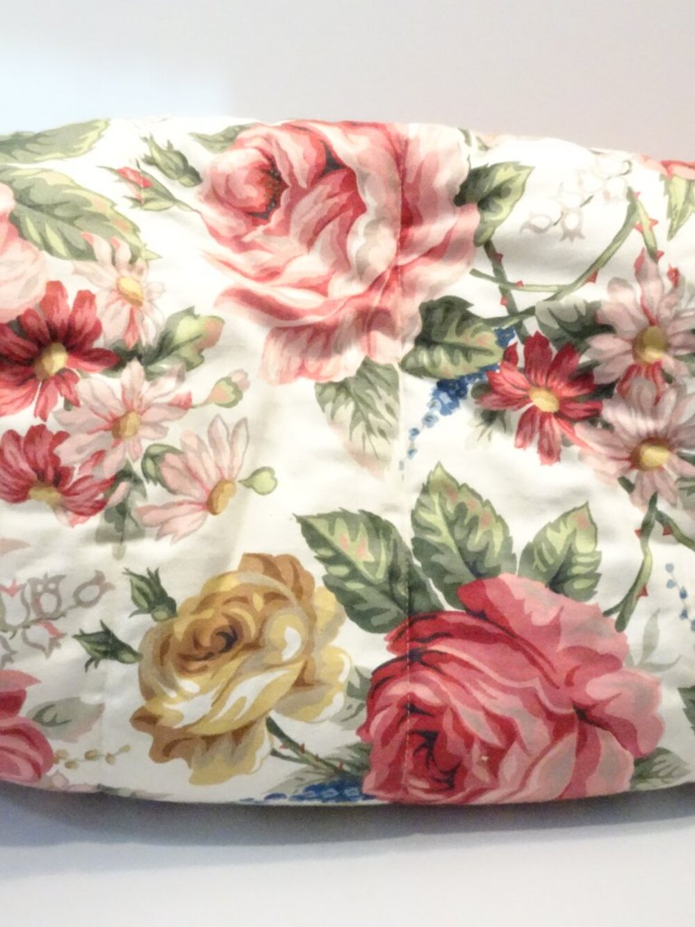 Gloria Rae Duffel Bag Flower Print Cottagecore Pink Green Vintage Fairy - Picture 5 of 7